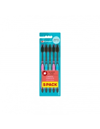 8575-0 ESCOVA DENTAL 5PACK CLASSIC 12X1