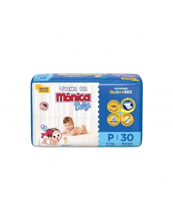 TURMA MONICA FRALDA JUMBO PQ 6X30UN