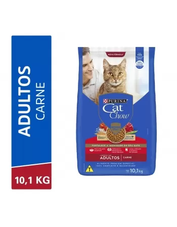 CAT CHOW PS ADULTOS CARNE 10,1KGN2BR