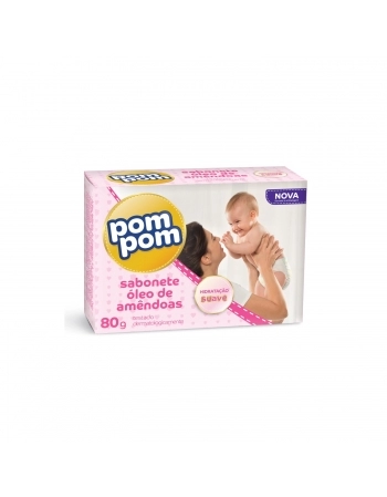 POMPOM SAB INF OLEO AMENDOAS 72X70G