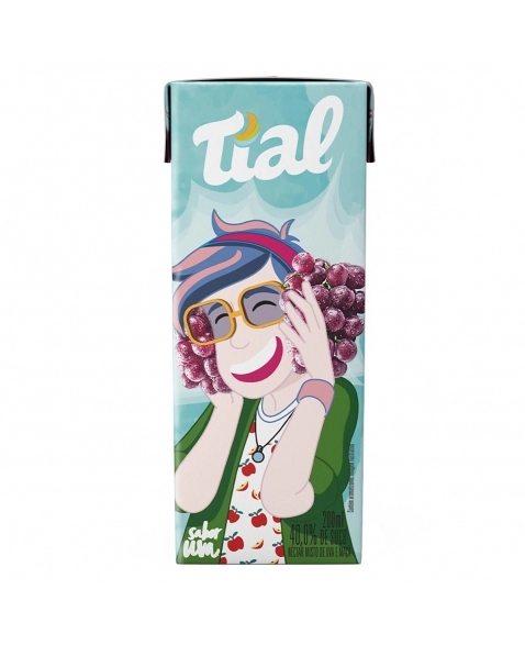 TIAL NECTAR DE UVA 24X200ML KIDS