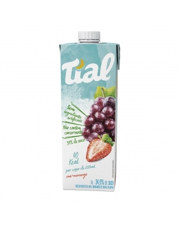 TIAL NECTAR UVA MORANGO BC TIAL 12X1000ML