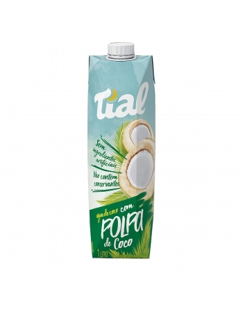 TIAL AGUA DE COCO COM POLPA 12X1000ML