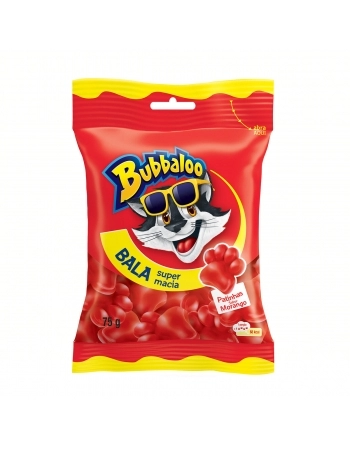 BUBBALOO BALA MORANGO 14UNX75G 