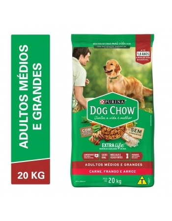 DOGCHOWEXTRALIFEADTMEDGDECARFRARZ20KGBR