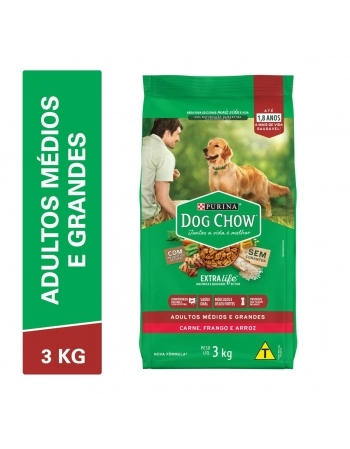 DOGCHOWEXTRALIFEADTMEDGDECARFRARZ 5X3KGBR