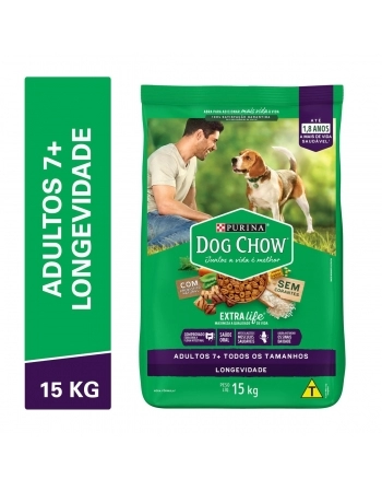 DOGCHOWEXTRALIFE 7+CARFRARZ15KGBR