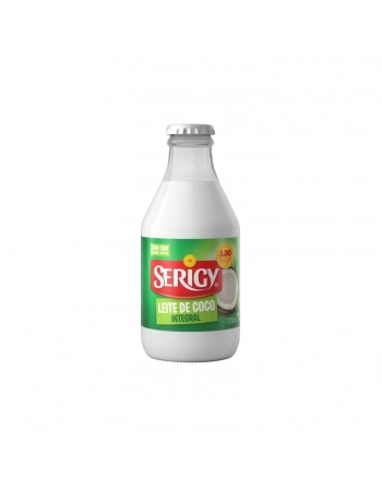 LEITE DE COCO SERIGY 24 X 200 ML INTEGRAL VIDRO