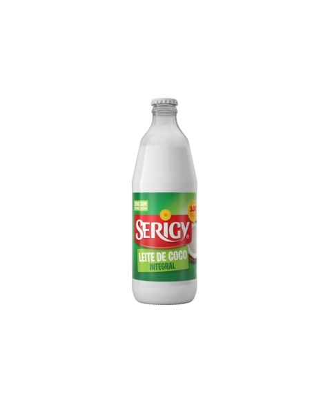 LEITE DE COCO SERIGY 12 X 500 ML INTEGRAL VIDRO