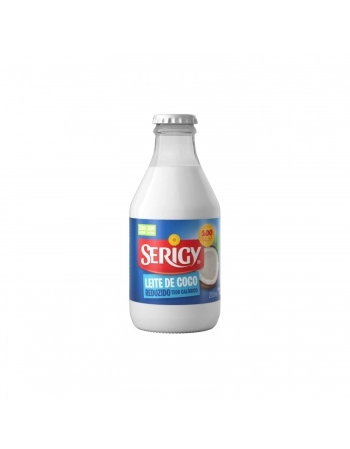 LEITE DE COCO SERIGY 24 X 200 ML RTG VIDRO