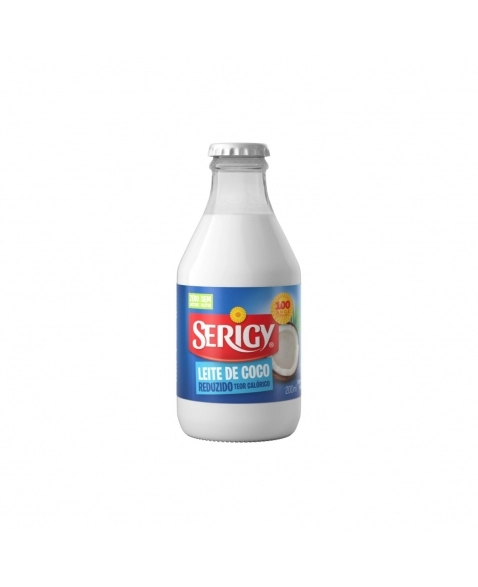 LEITE DE COCO SERIGY 24 X 200 ML RTG VIDRO