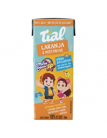 TIAL SUCO LARANJA 100 KIDS 24X200ML