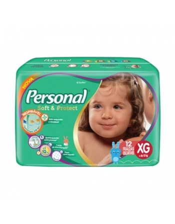 FRALDA PERSONAL PROTECT EXTRA JUMBINHO 12X12