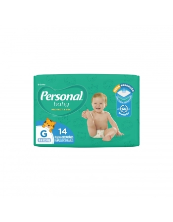 FRALDA PERSONAL PROTECT GRANDE JUMBINHO 12X14