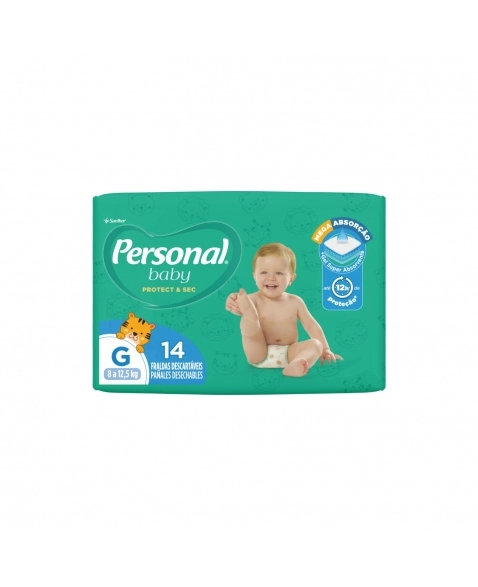 FRALDA PERSONAL PROTECT GRANDE JUMBINHO 12X14