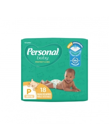 FRALDA PERSONAL PROTECT PEQUENA JUMBINHO 12X18