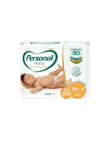 FRALDA PERSONAL PREMIUM PEQUENO 12X24PADS