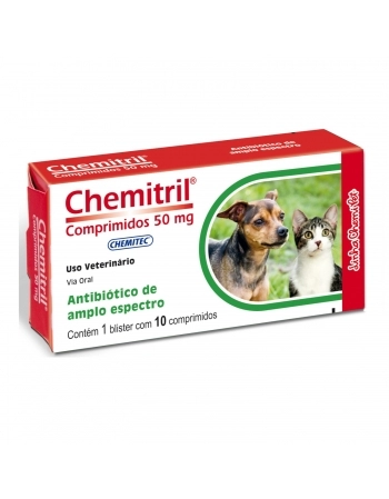 CHEMITRIL COMPRIMIDOS 50 MG CARTUCHOS C/10 CP