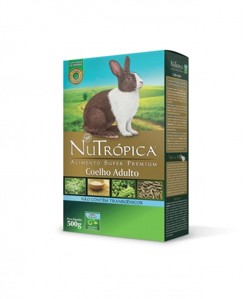 NUTRÓPICA COELHO ADULTO 10X500G