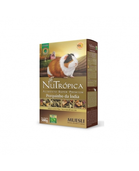 NUTRÓPICA PORQUINHO DA ÍNDIA MUESLI 10X500G