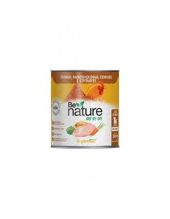 BE NATURE DAY BY DAY CAES FILHOTES FRANGO 12X300G