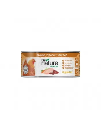 BE NATURE DAY BY DAY GATOS FILHOTES FRANGO 12X120G