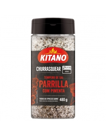 SAL PARRILA PIMENTA KITANO CHURRAS  12X480G