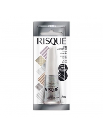 RISQUE ESM EF GLIT MIL PURPURI 144X8ML