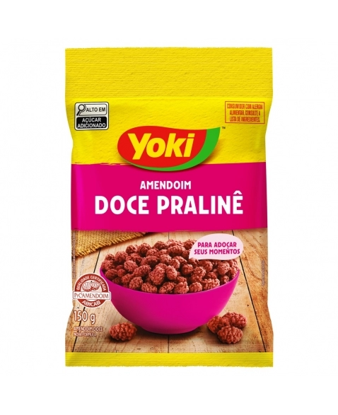 AMENDOIM DOCE PRALINE 12X150G