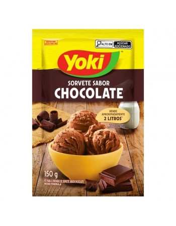 PO PARA SORV CHOCOLATE 12X150G