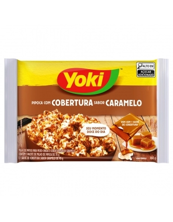 POPCORN MICRO COBERT CARAMELO CX 30X160G