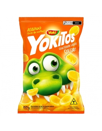 YOKITOS CONCHINHA QUEIJO CX 16X153G