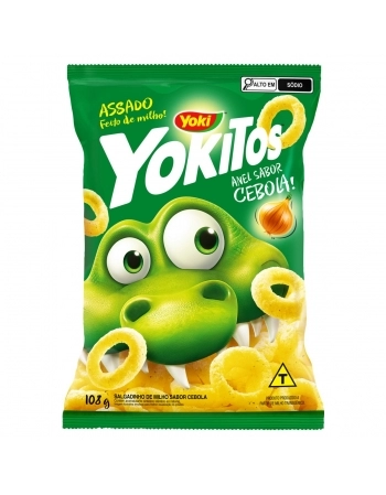 YOKITOS ANÉIS DE CEBOLA CX 12X108G