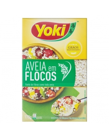 AVEIA FLOCOS YOKI CX 12X170G