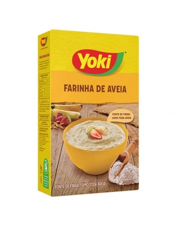 FARINHA DE AVEIA YOKI CX 12X170G