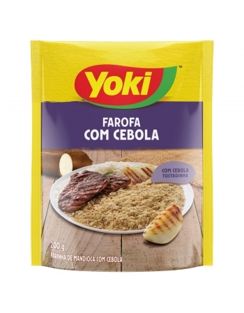 FAROFA COM PEDAÇOS DE CEBOLA12X200G