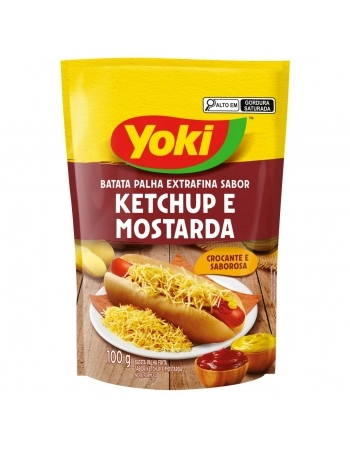 BATATA PALHA EXTRAFINA HOT DOG 20X100G