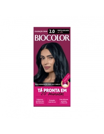 BIOCOLOR COL PRETO AZULAD 2.0 12UN