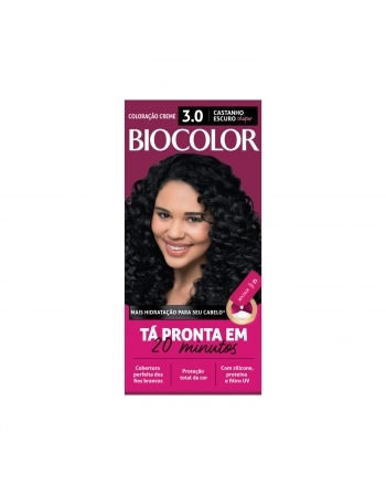BIOCOLOR COL CASTANHO ESC 3.0 12UN