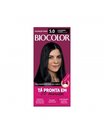BIOCOLOR COL CASTANHO CLR 5.0 12UN
