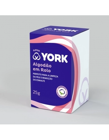 YORK ALGODAO CX 4X10X25G FLUFFY