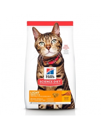 HILLS SD GATOS ADULTOS LIGHT FRANGO 4X3,17KG