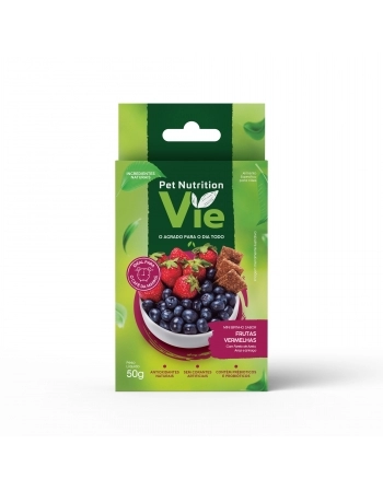 DISPLAY PET NUTRITION VIE FRUTAS VERMELHAS 50GX20