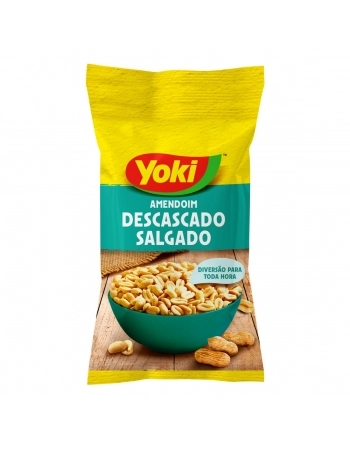 AMENDOIM DESCASCADO SALGADO 12X50G