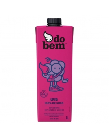 SUCO UVA 100% DO BEM 12X1000ML
