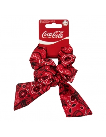 8566 ELASTICO PARA CABELO COCA COLA 12X1