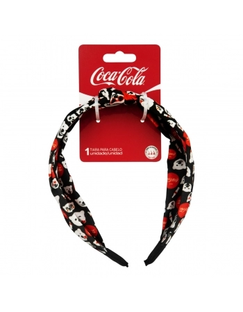 8568 TIARA PARA CABELO COCA COLA 12X1