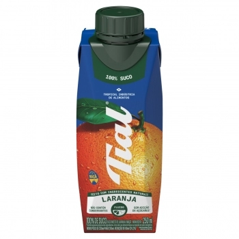 SUCO LARANJA 100% TIAL 12X250ML