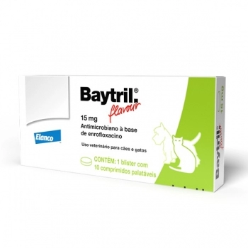 BAYTRIL FLAVOUR 15 MG - 10 COMPRIMIDOS