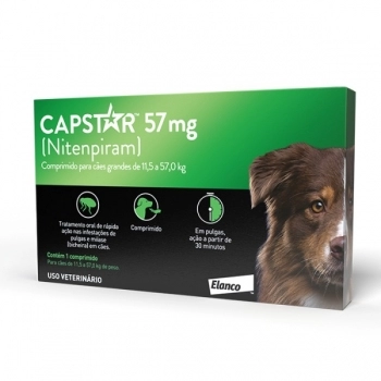 CAPSTAR 57.0 KG (VERDE) - 1 COMP.